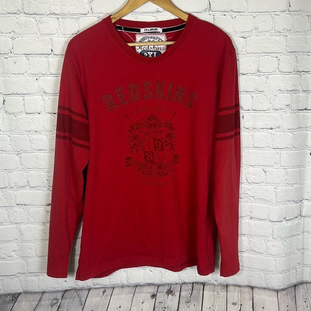 Washington Redskins Womens Sweatshirt Commanders Football Puff Letters‎ READ